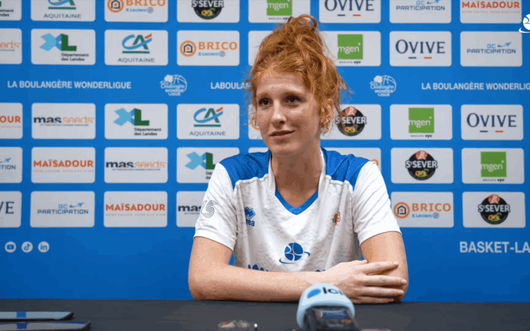 LBWL : Conférence de presse après Basket Landes – Charnay