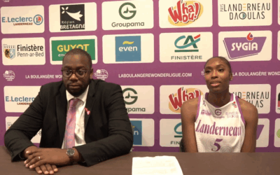 LBWL : Conférence de presse après Landerneau B. B. – La Roche-Vendée