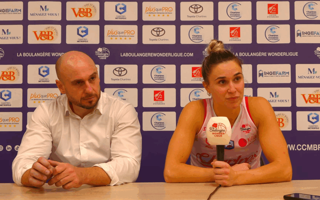 LBWL : Conférence de presse après Chartres – Lattes-Montpellier