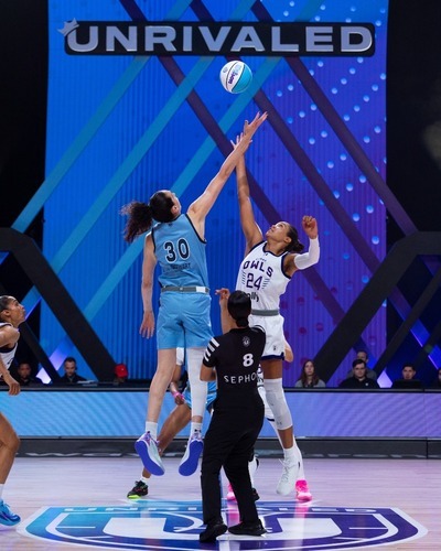 copyright Unrivaled basketball