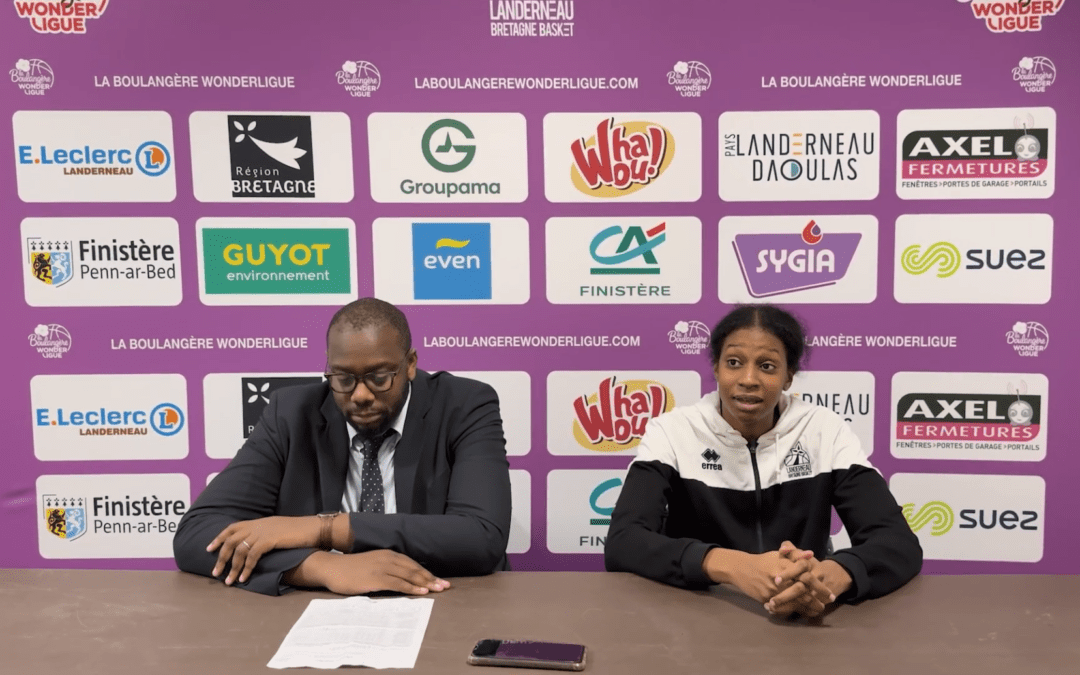 LBWL : Conférence de presse après Landerneau B. B. – Charnay