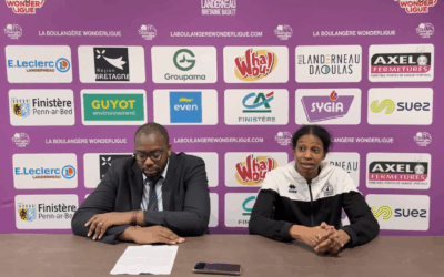 LBWL : Conférence de presse après Landerneau B. B. – Charnay