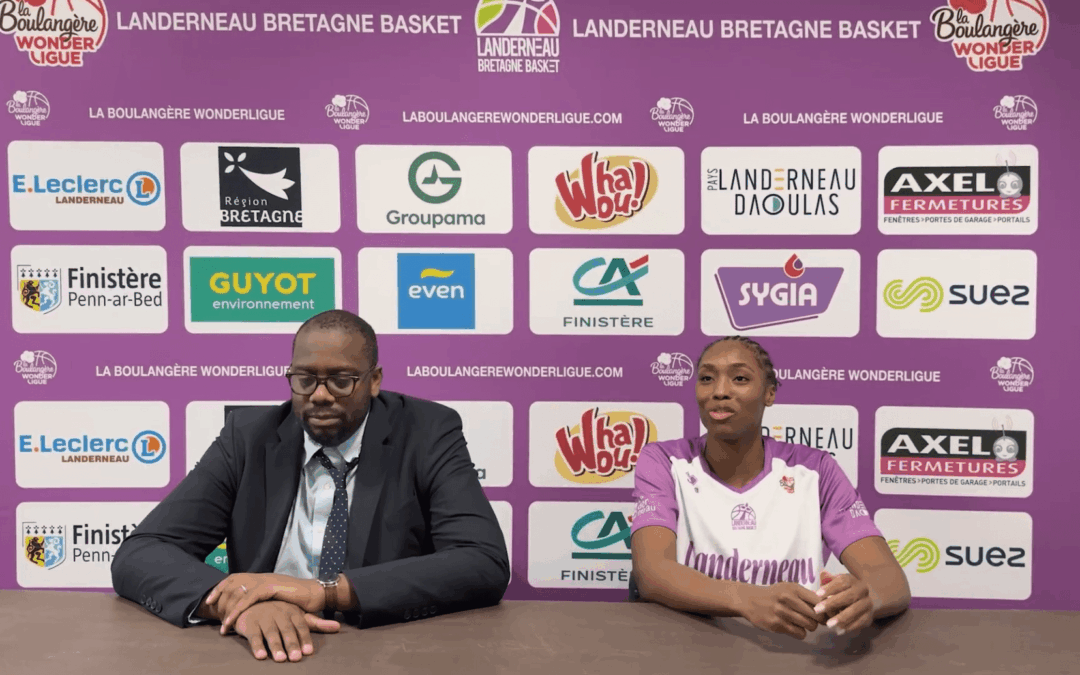 LBWL : Conférence de presse après Landerneau B. B. – Villeneuve d&rsquo;Ascq