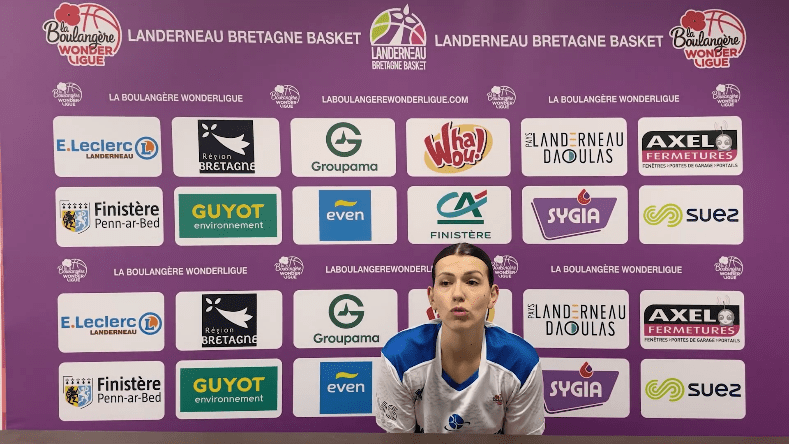 LBWL : Conférence de presse après Landerneau B. B. – Basket Landes