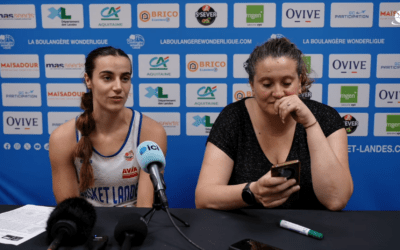 LBWL : Conférence de presse après Basket Landes – Bourges