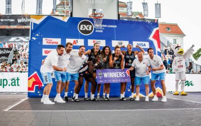 Nations League 3×3 : Les Bleuettes font la passe de 3 à Vienne