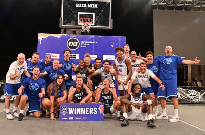 Nations League 3×3 : La France jouera le Mondial U23 en septembre