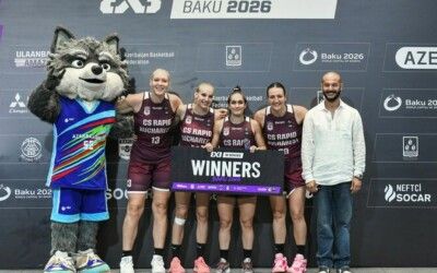 Women’s Series Bakou : Rapid Bucarest enchaîne, avec une Française « MVP » de l’étape !