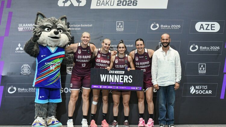 Women’s Series Bakou : Rapid Bucarest enchaîne, avec une Française « MVP » de l&rsquo;étape !