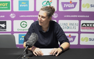LBWL : Conférence de presse après Landerneau B . B. – Angers
